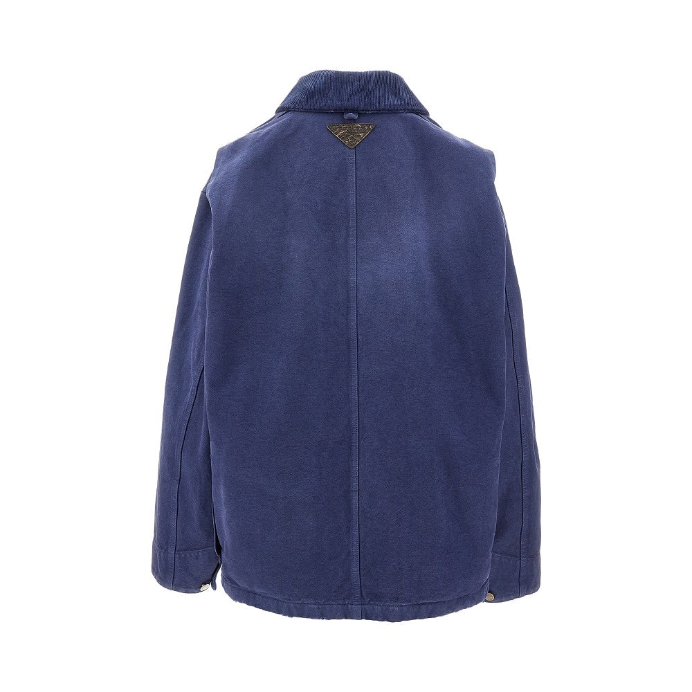 Overshirt oversize in tela