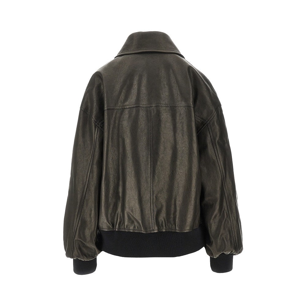 'Shelman' nappa leather jacket