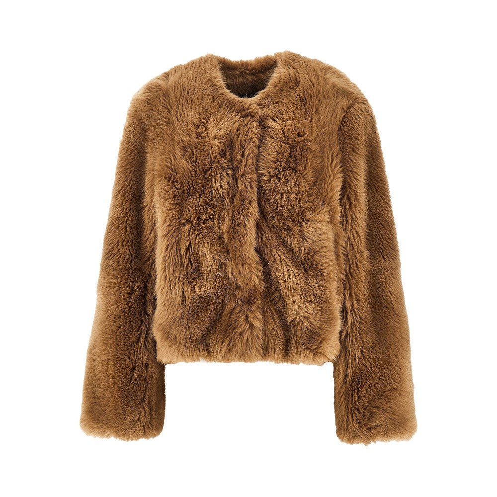 Cappotto corto in pelliccia sintetica &#39;Halle&#39;