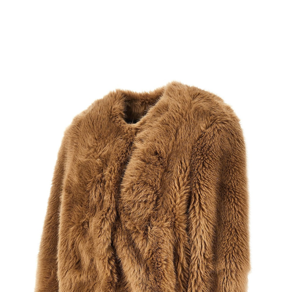 Cappotto corto in pelliccia sintetica &#39;Halle&#39;
