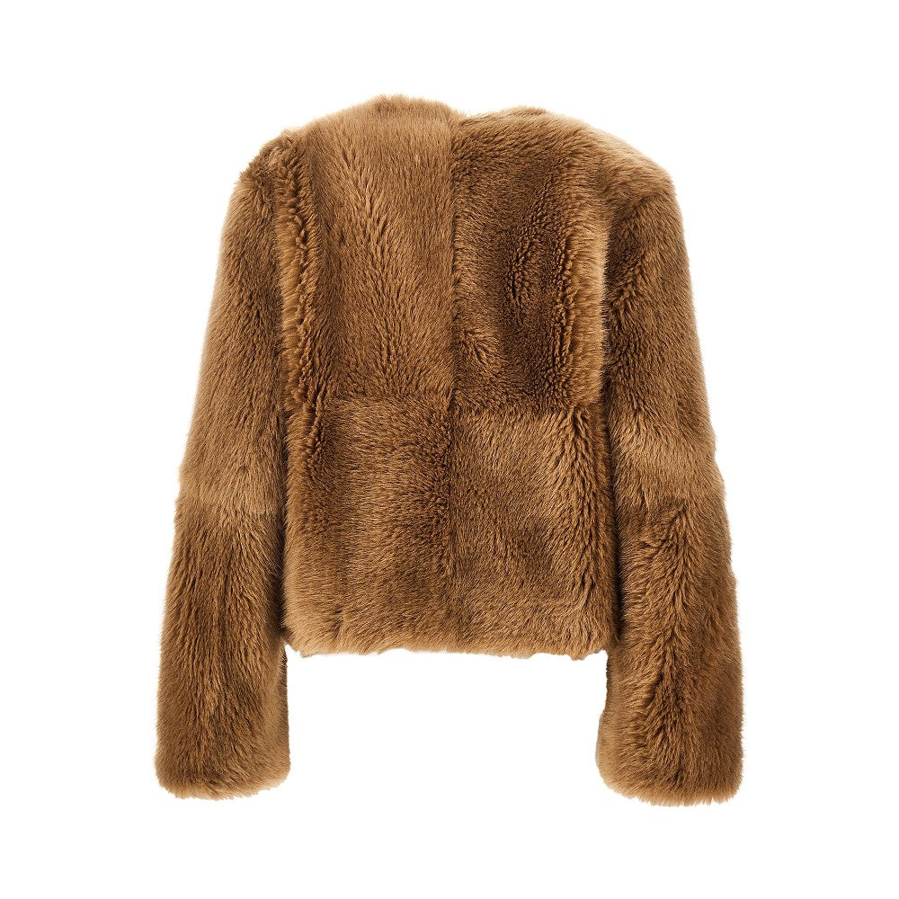 Cappotto corto in pelliccia sintetica &#39;Halle&#39;