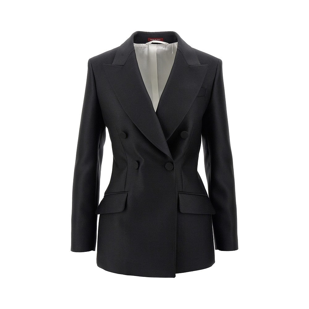 Giacca doppiopetto in gabardine