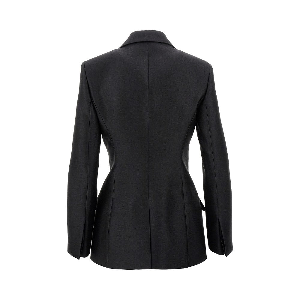 Giacca doppiopetto in gabardine