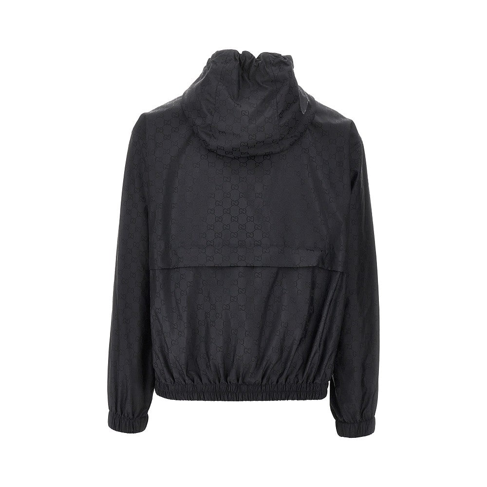 GG nylon full-zip blouson jacket