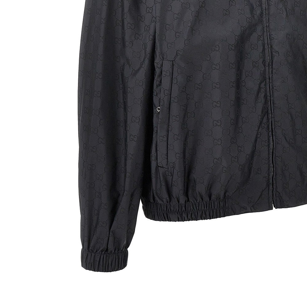 GG nylon full-zip blouson jacket