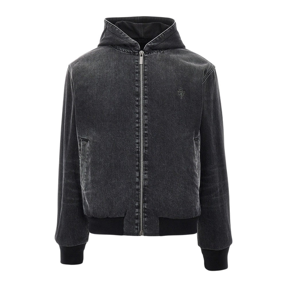 Blouson reversibile in denim