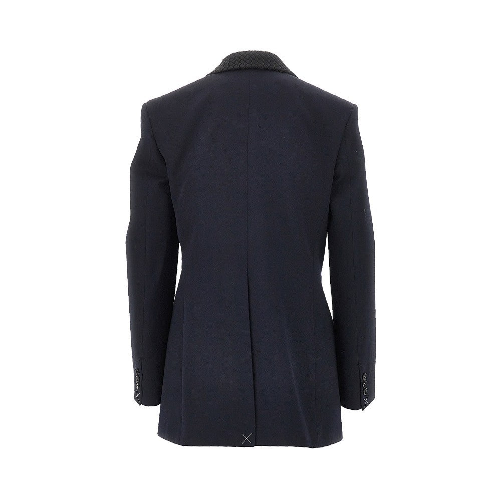 Giacca doppiopetto in lana Grain de Poudre