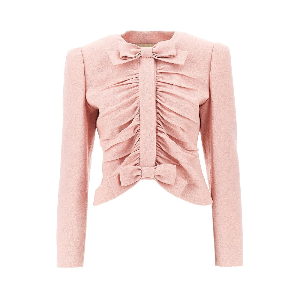 Crispy Light Wool short jacket