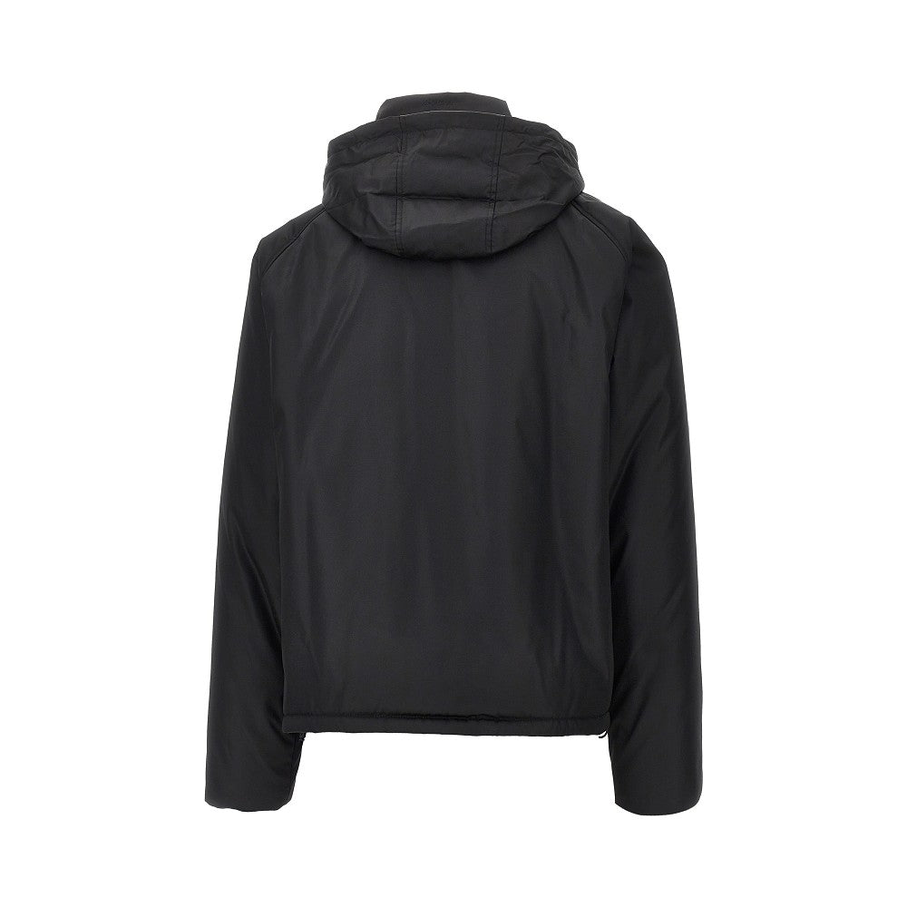 Padded nylon gabardine jacket