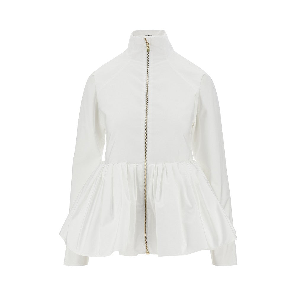 Poplin Peplum jacket