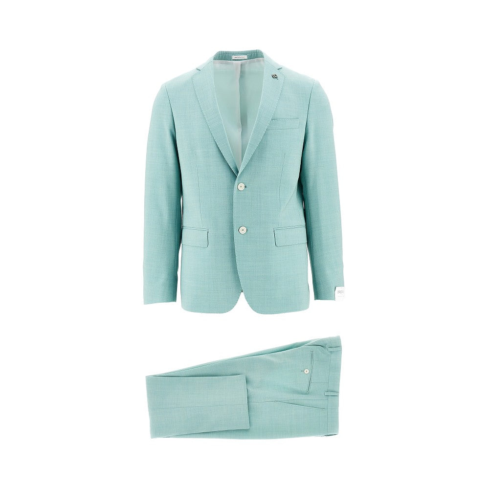Abito sartoriale in lana stretch