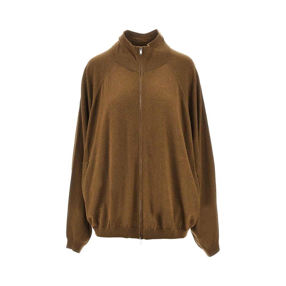 'Base' knitted track jacket