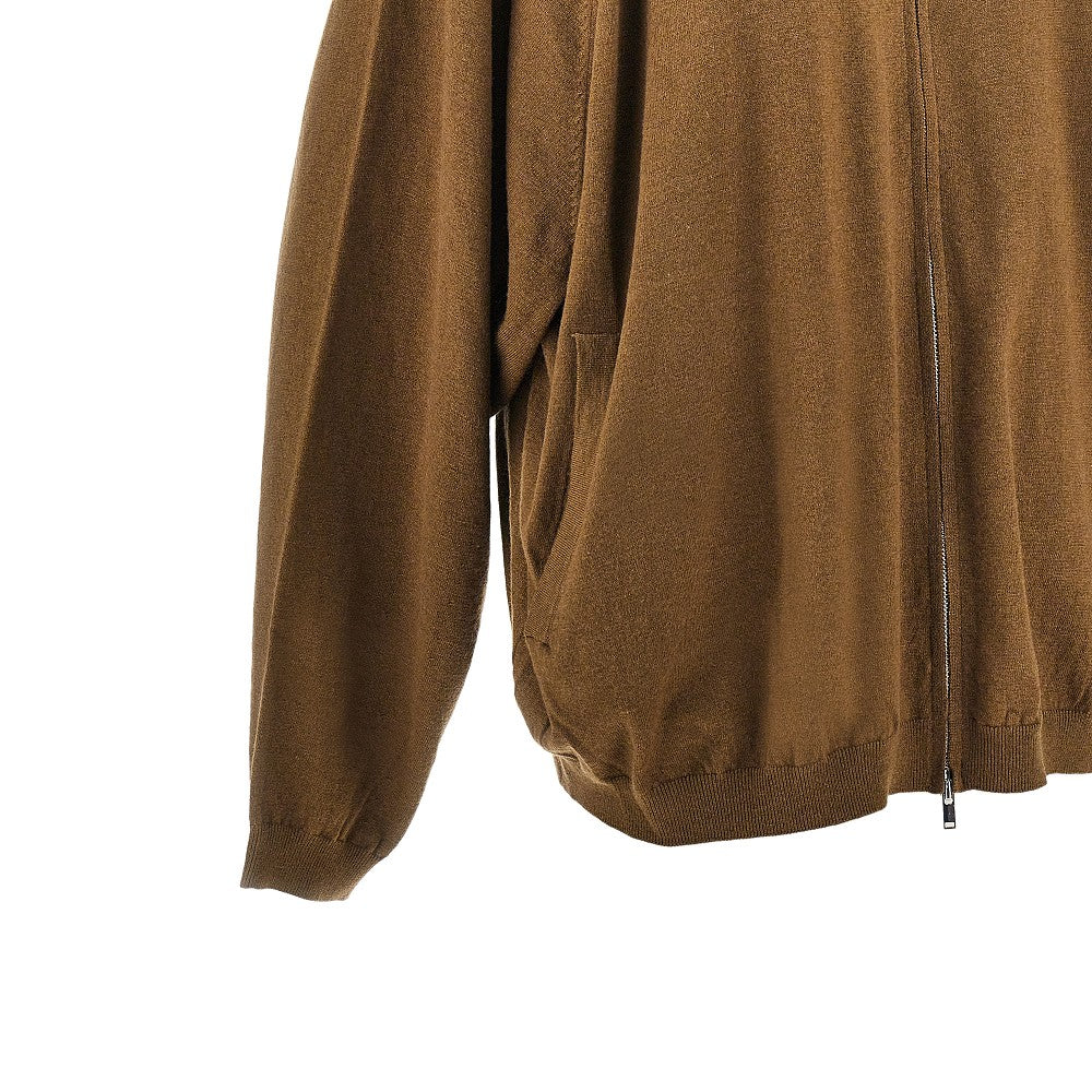 'Base' knitted track jacket