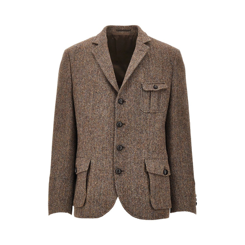Giacca 'Edgar' in Harris Tweed