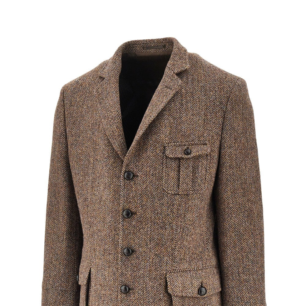 Giacca 'Edgar' in Harris Tweed