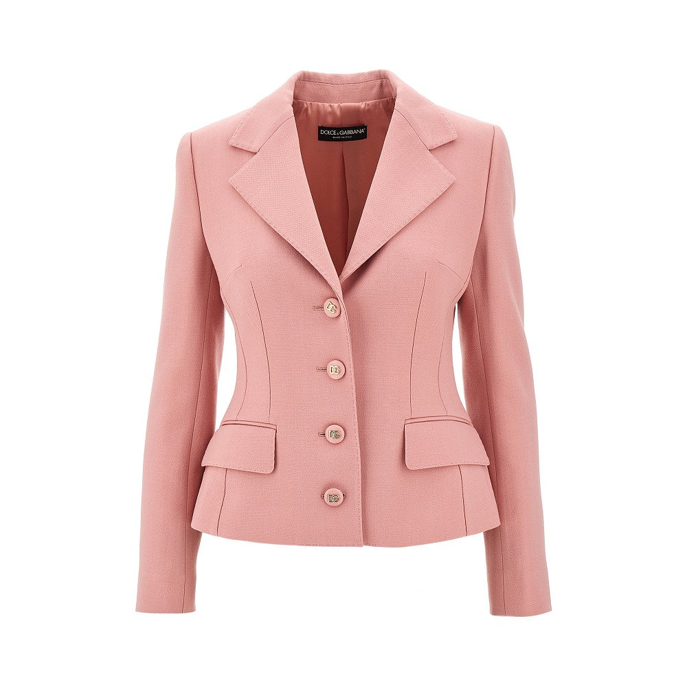 'Dolce' single-breasted wool jacket