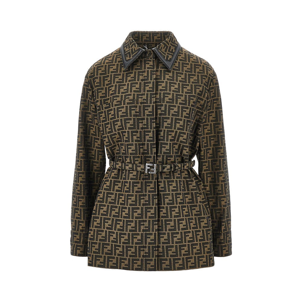 Overshirt in tela jacquard FF