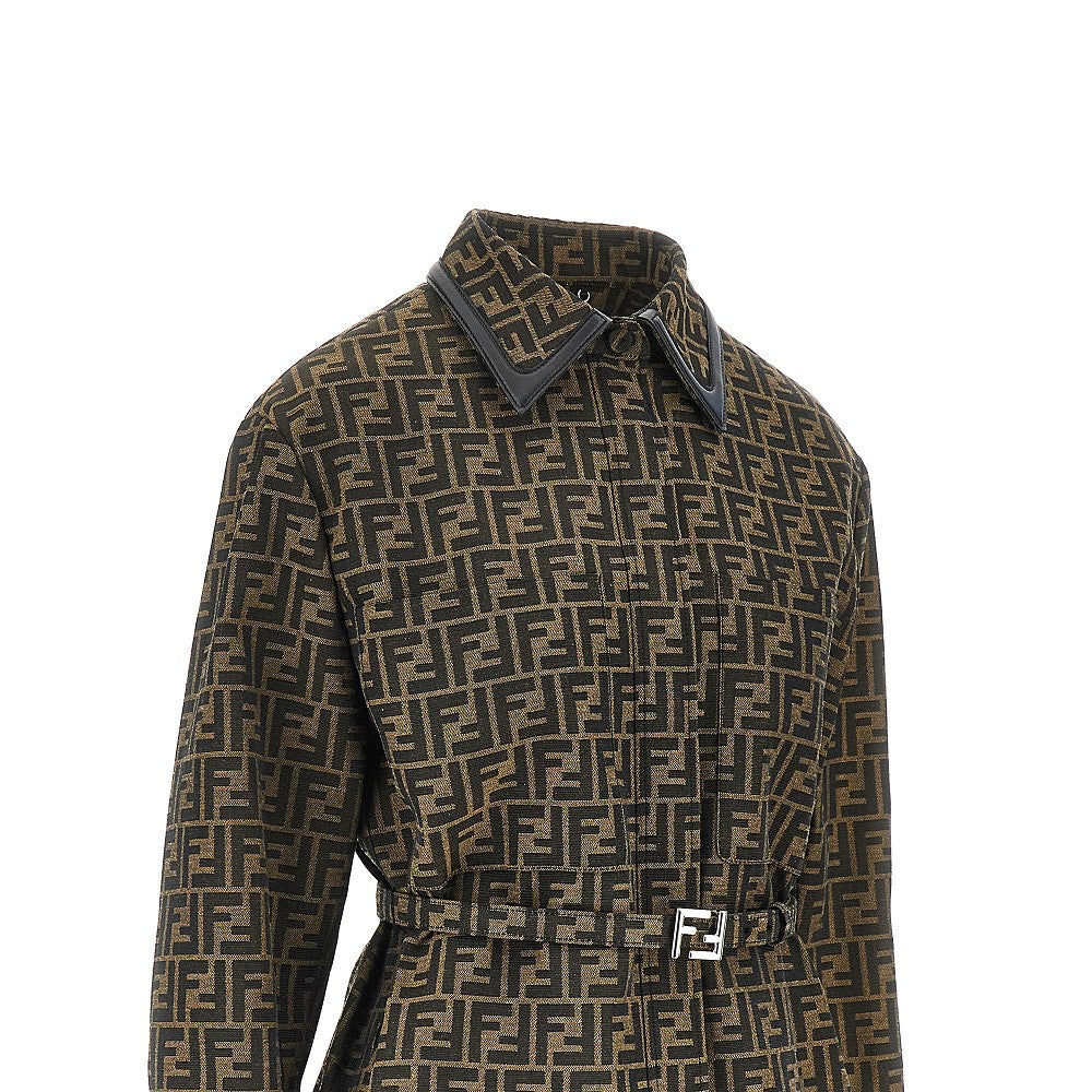 Overshirt in tela jacquard FF