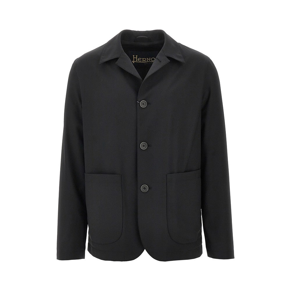 Blazer in lana tecnica