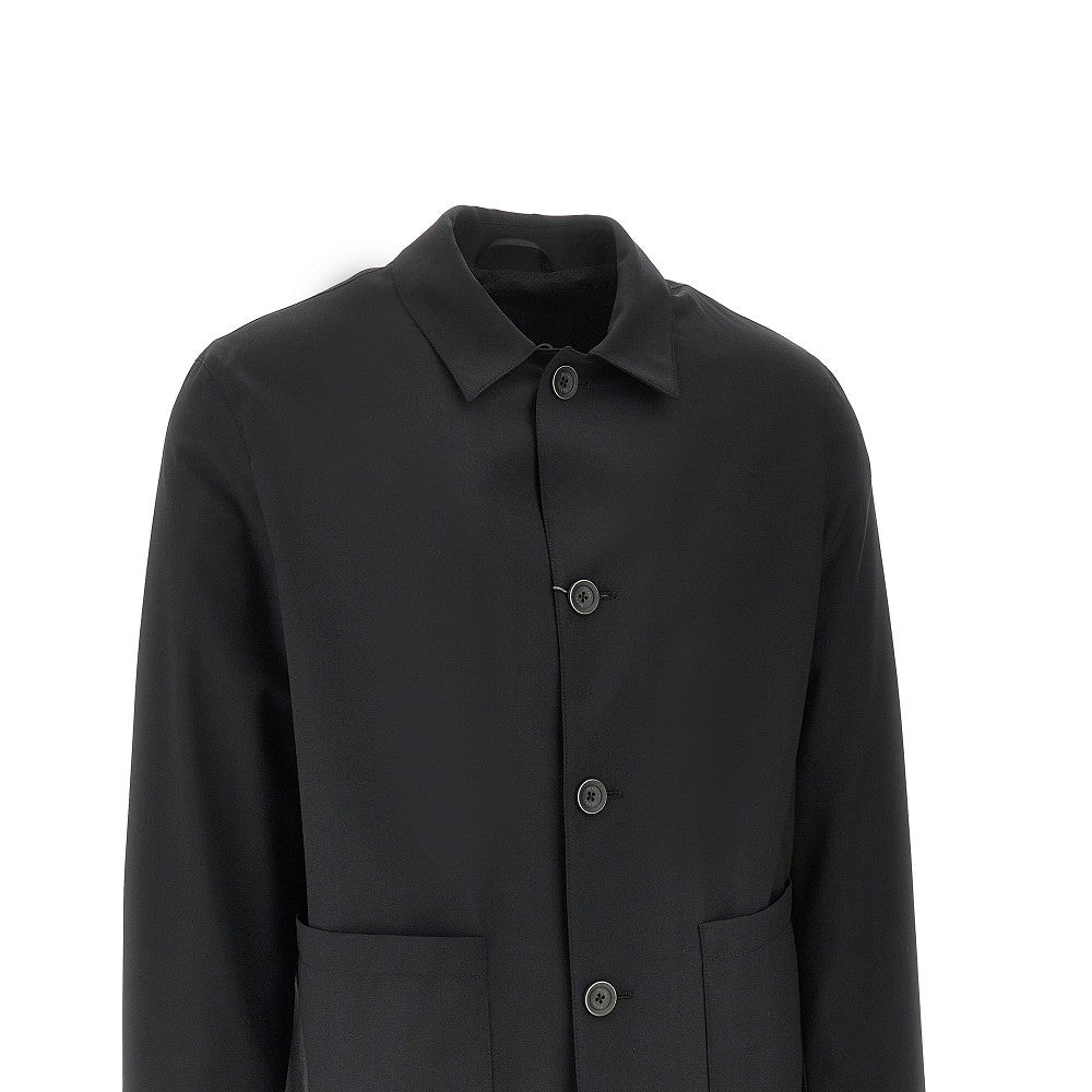 Blazer in lana tecnica