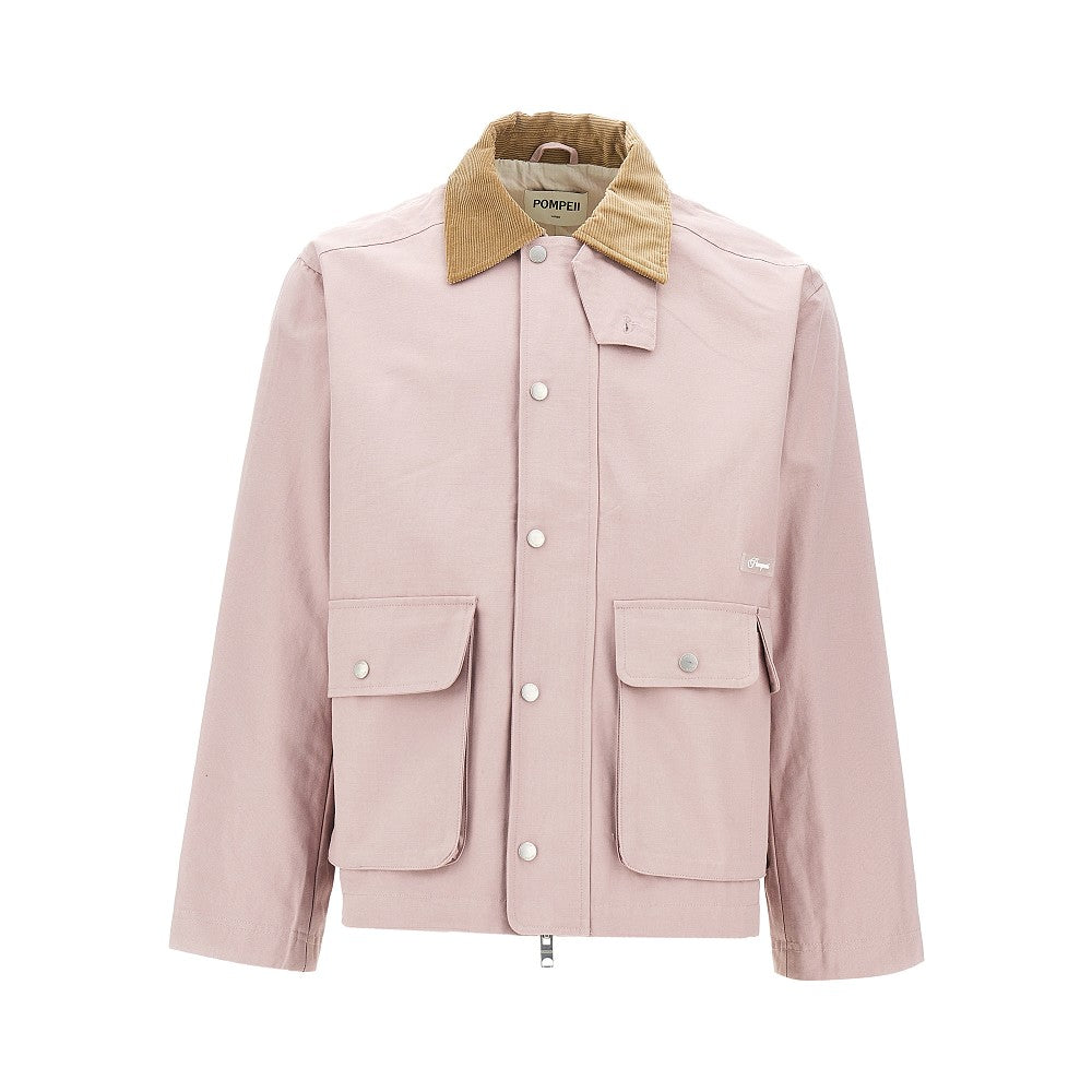Field jacket in tela di cotone