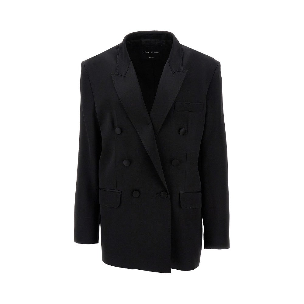 Blazer &#39;Gabrielle&#39; in satin