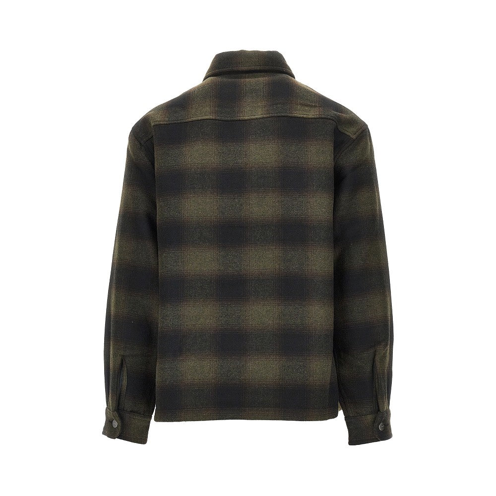 'Alton' check felt jacket