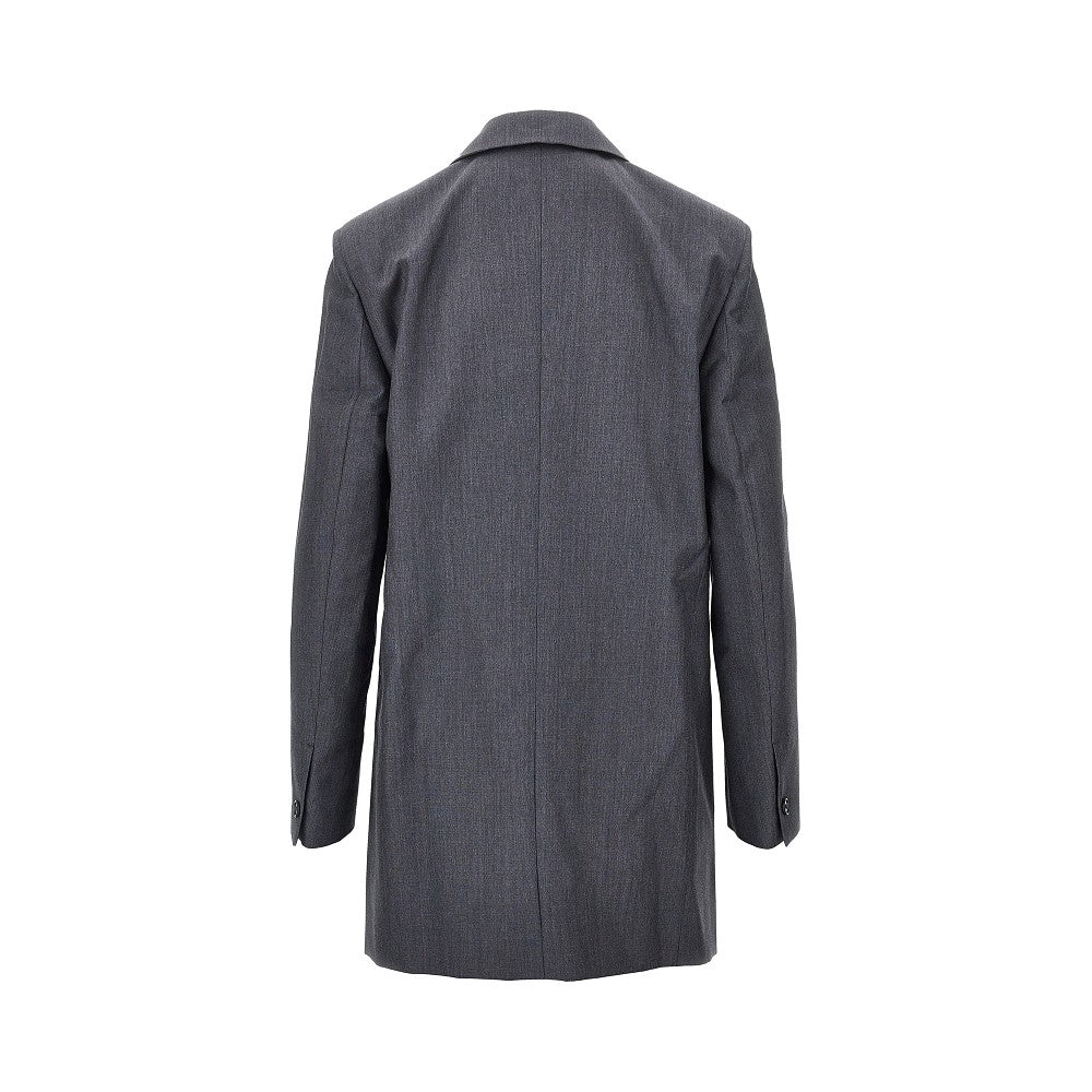Giacca sartoriale in lana fil-à-fil