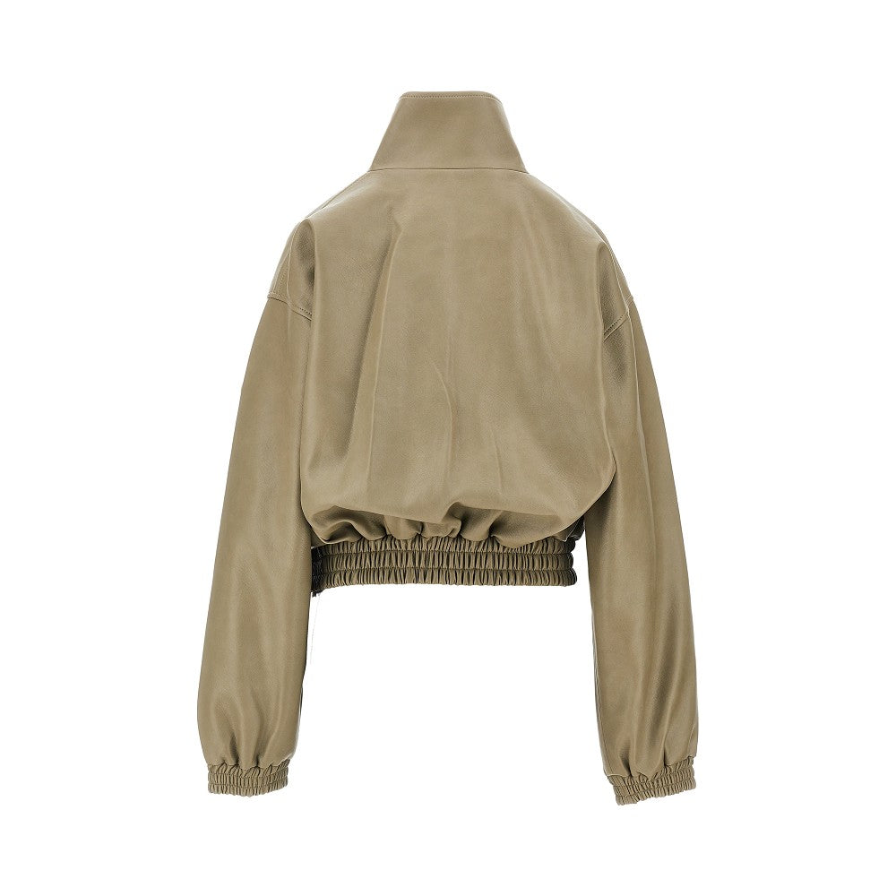 'Nolita' faux leather bomber jacket