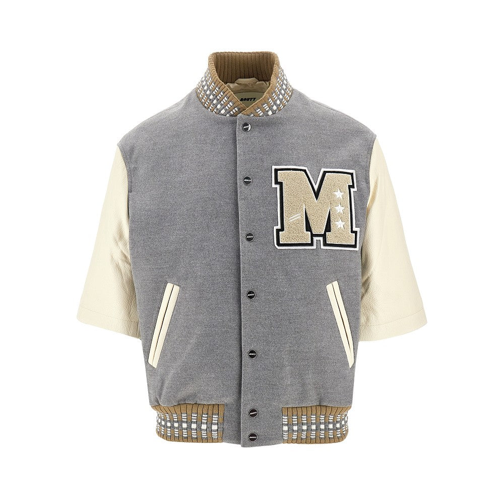 Short-sleeved Varsity Jacket