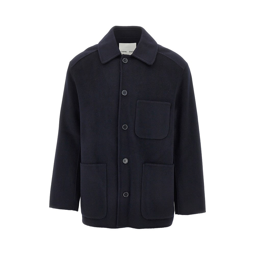 'Arman' wool-blend shirt jacket
