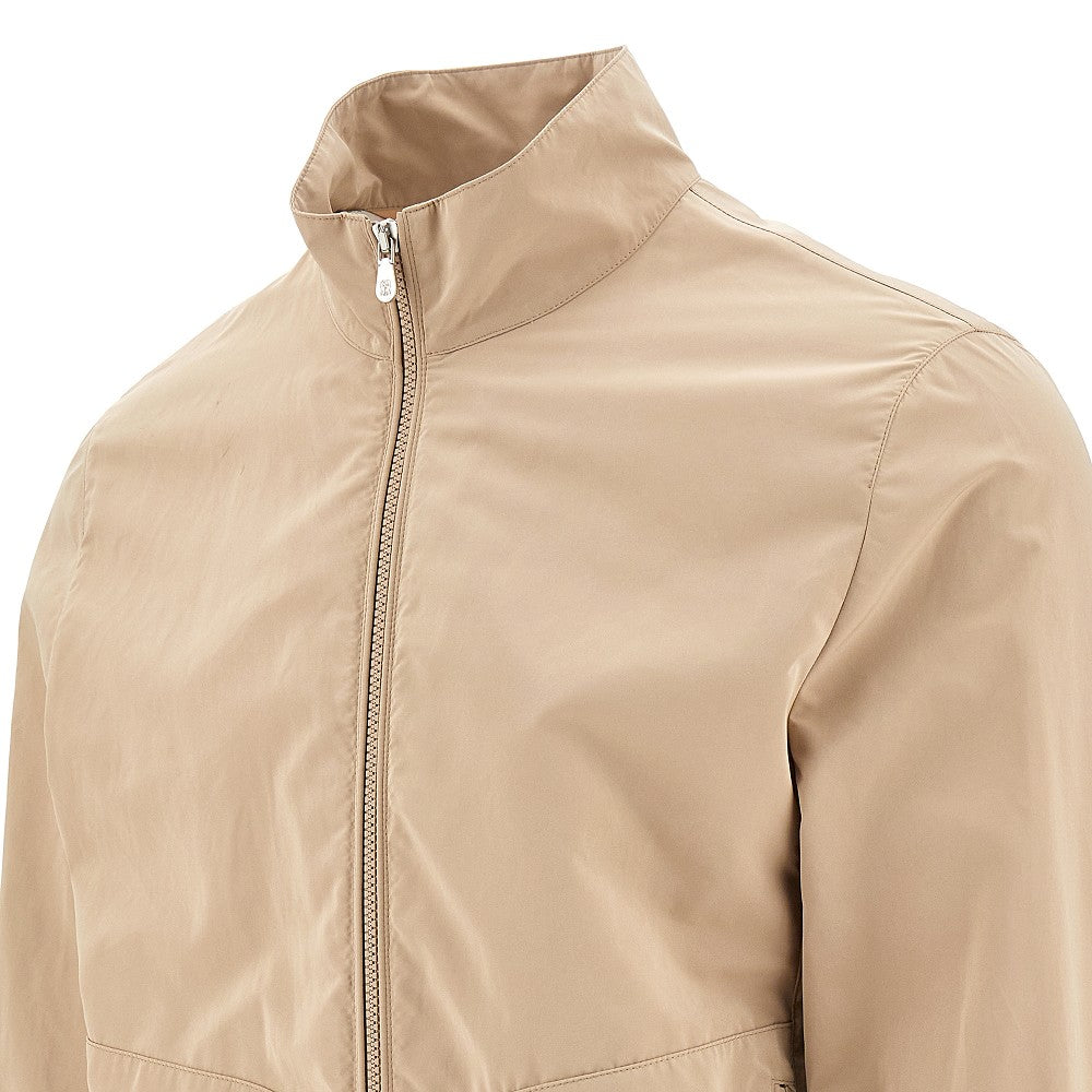 Water repellent technical fabric jacket
