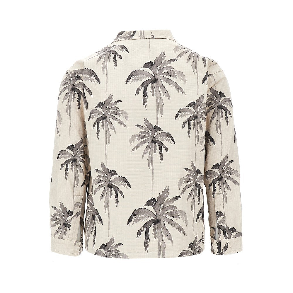 'Palms' cotton Safari jacket