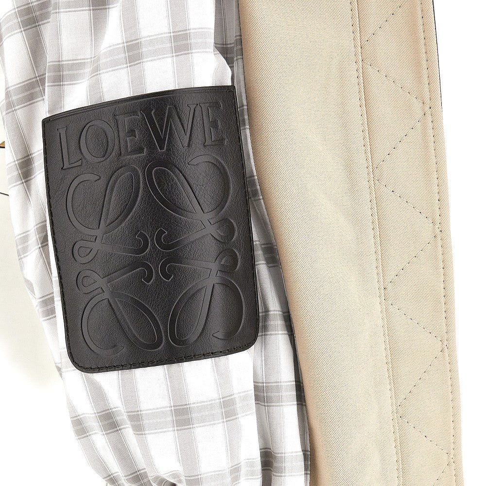 Twill balloon jacket