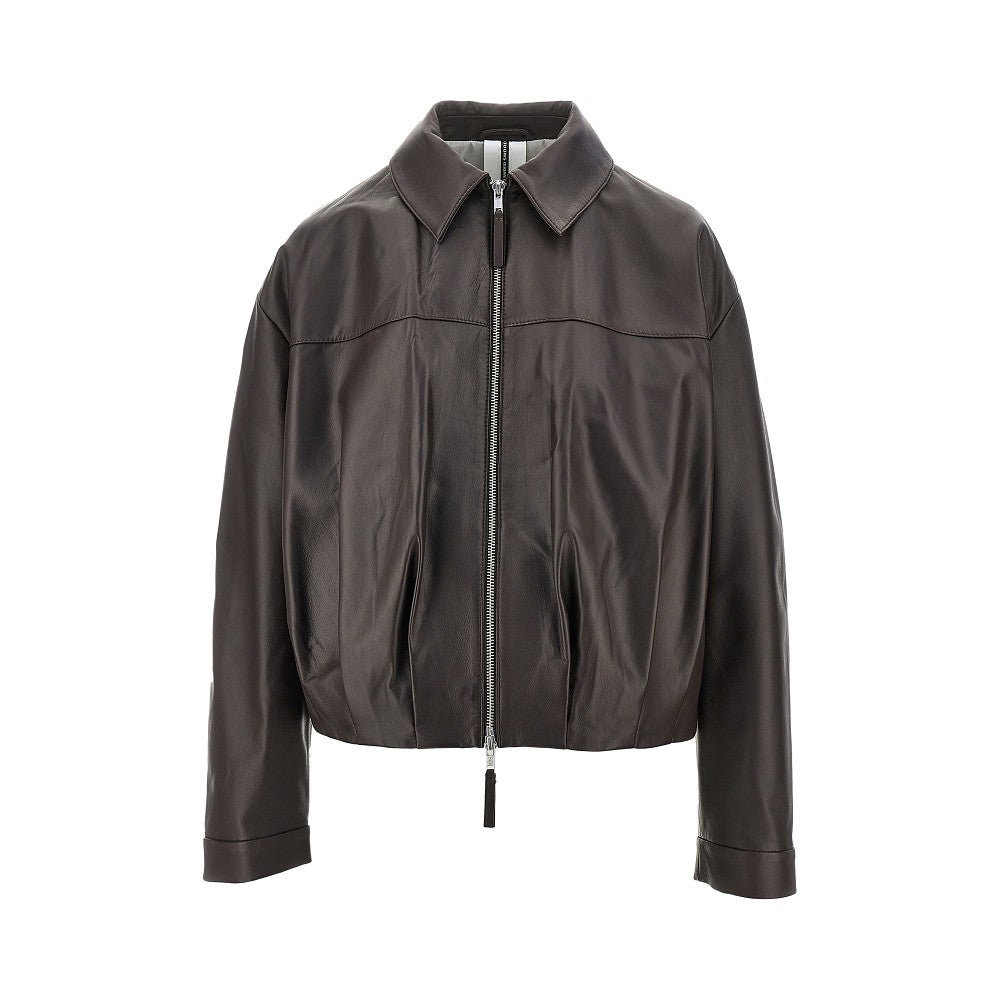 Giacca Balloon Fit in nappa