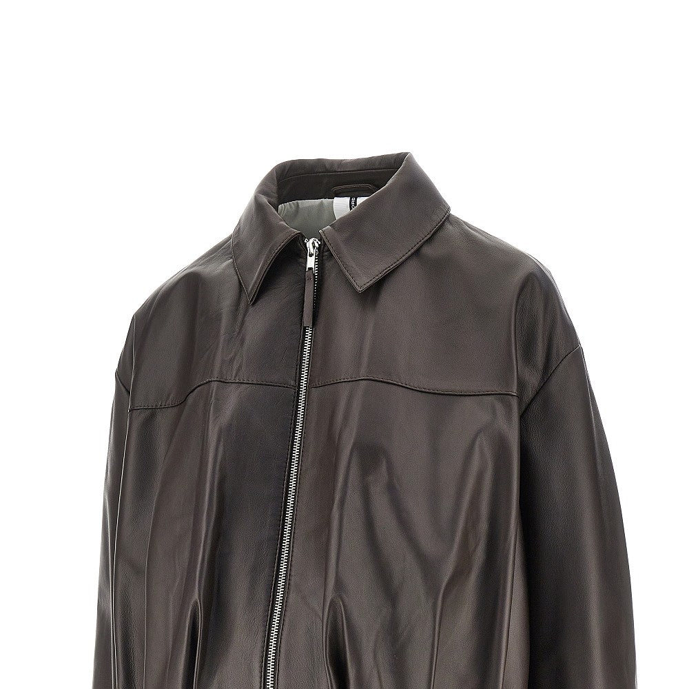 Giacca Balloon Fit in nappa