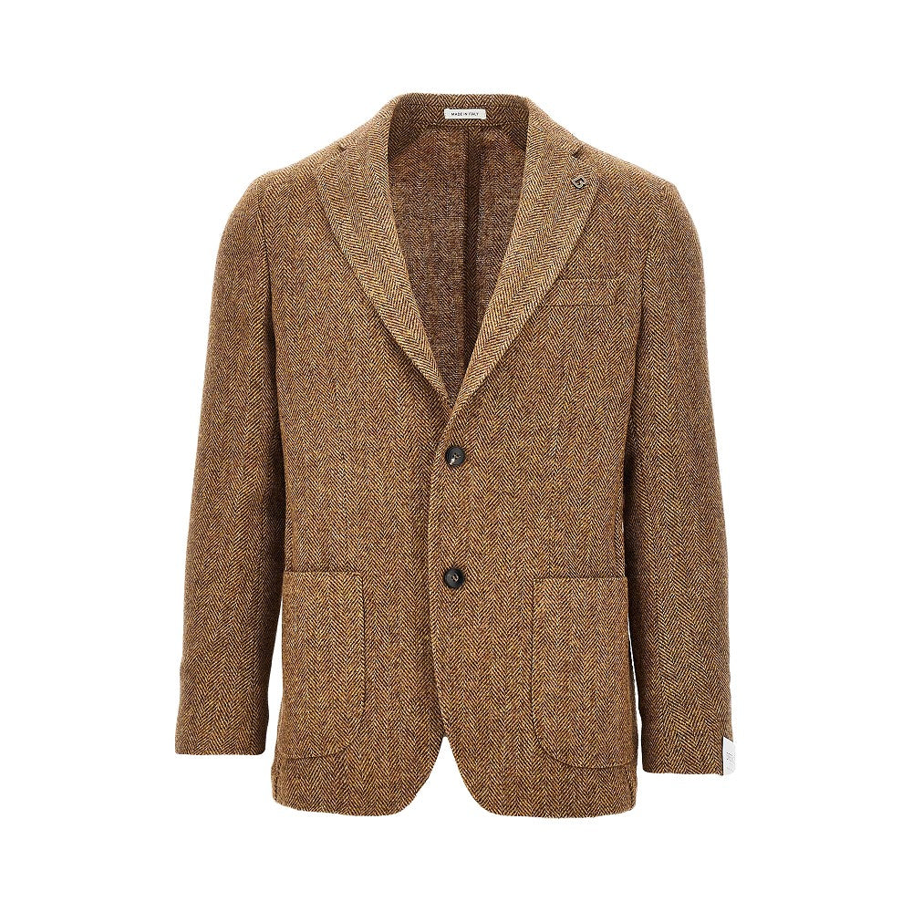 Giacca monopetto 'Venezia' in lana vergine
