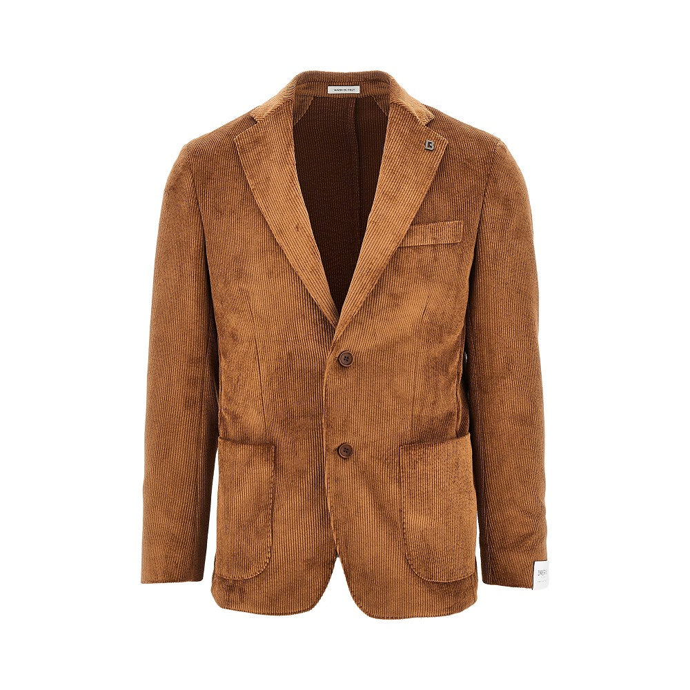 Giacca monopetto 'Venezia' in corduroy