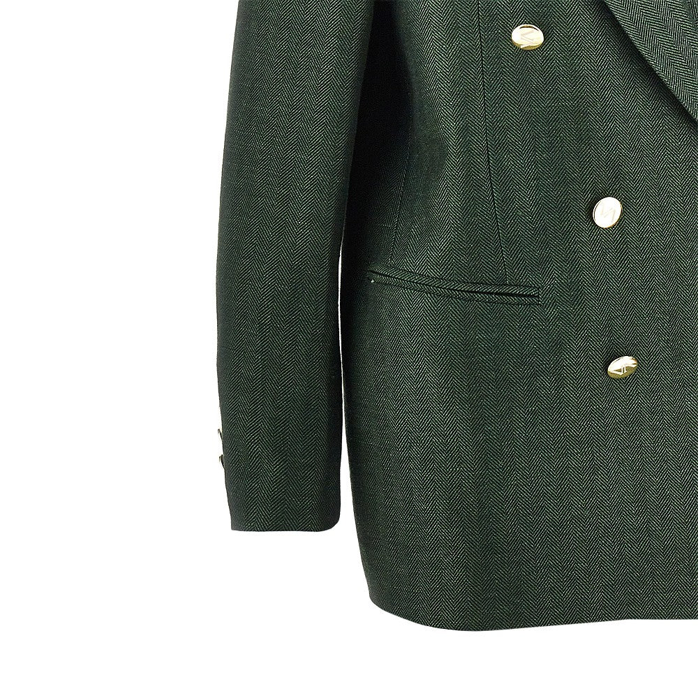 Giacca doppiopetto 'Victory' in tela spinata