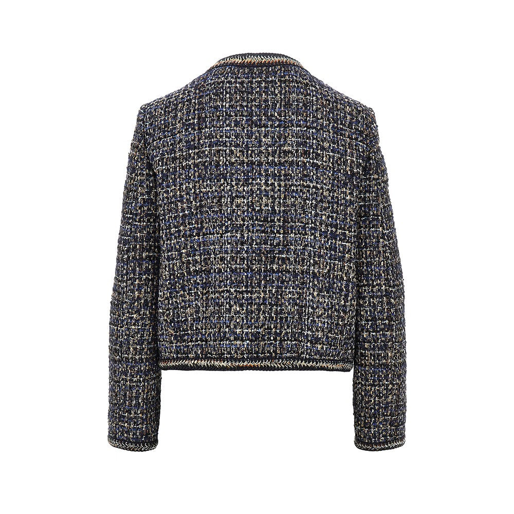 Giacca in tweed di misto lana