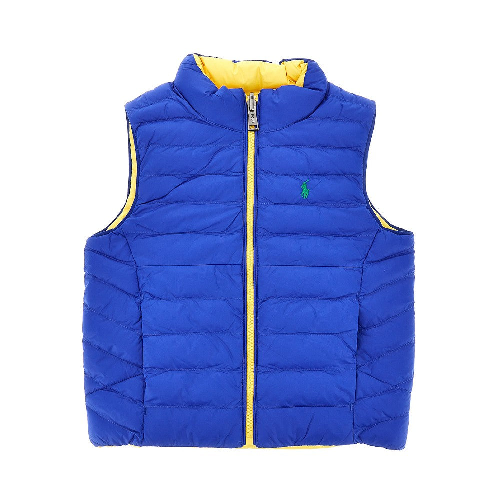 Gilet reversibile in nylon riciclato