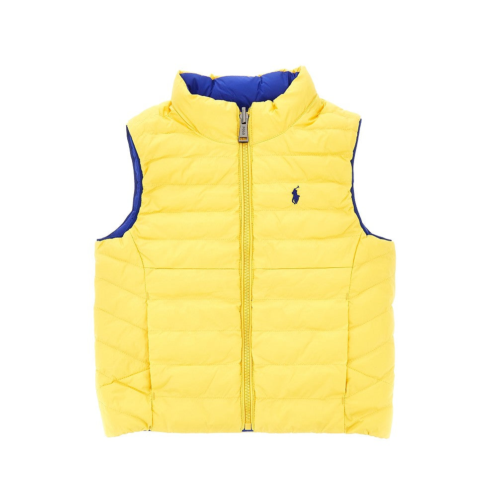Gilet reversibile in nylon riciclato