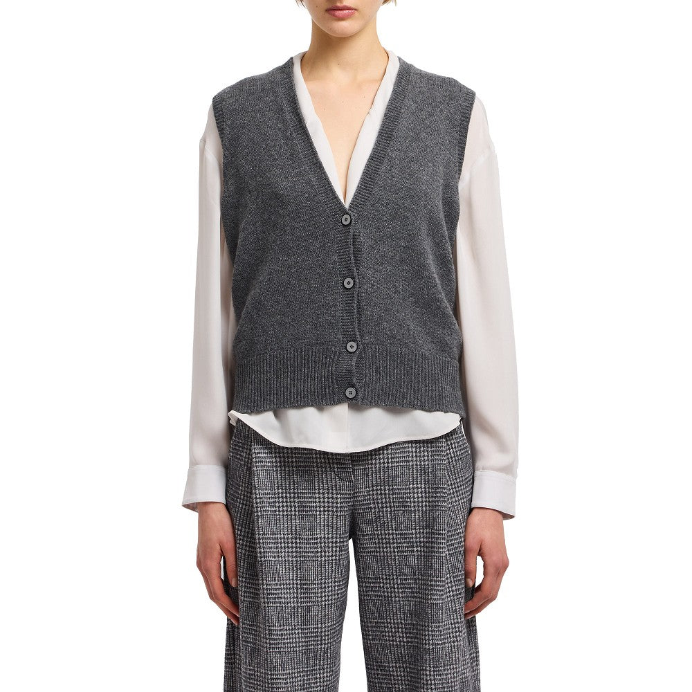 ICON cashmere vest