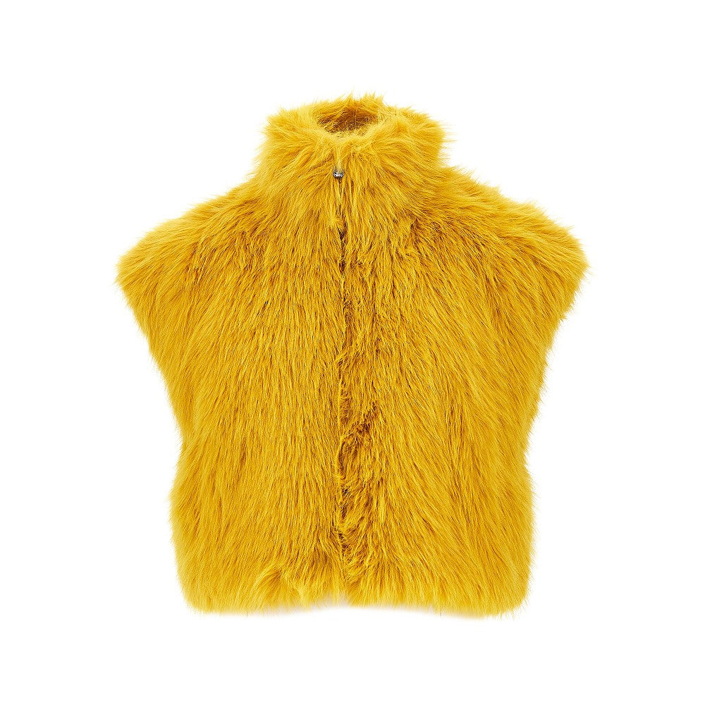 Gilet in pelliccia sintetica