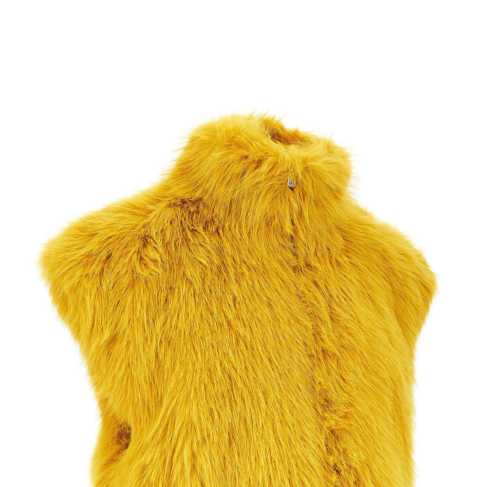 Gilet in pelliccia sintetica