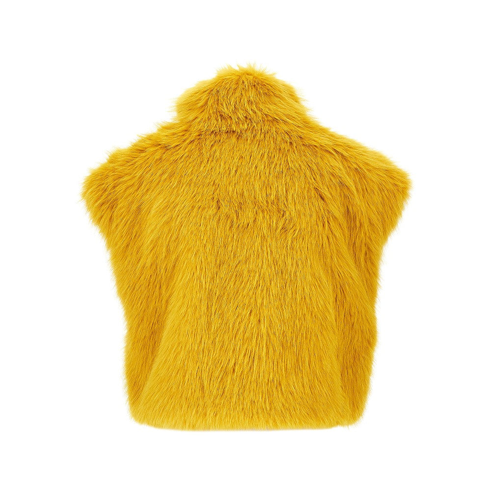 Gilet in pelliccia sintetica