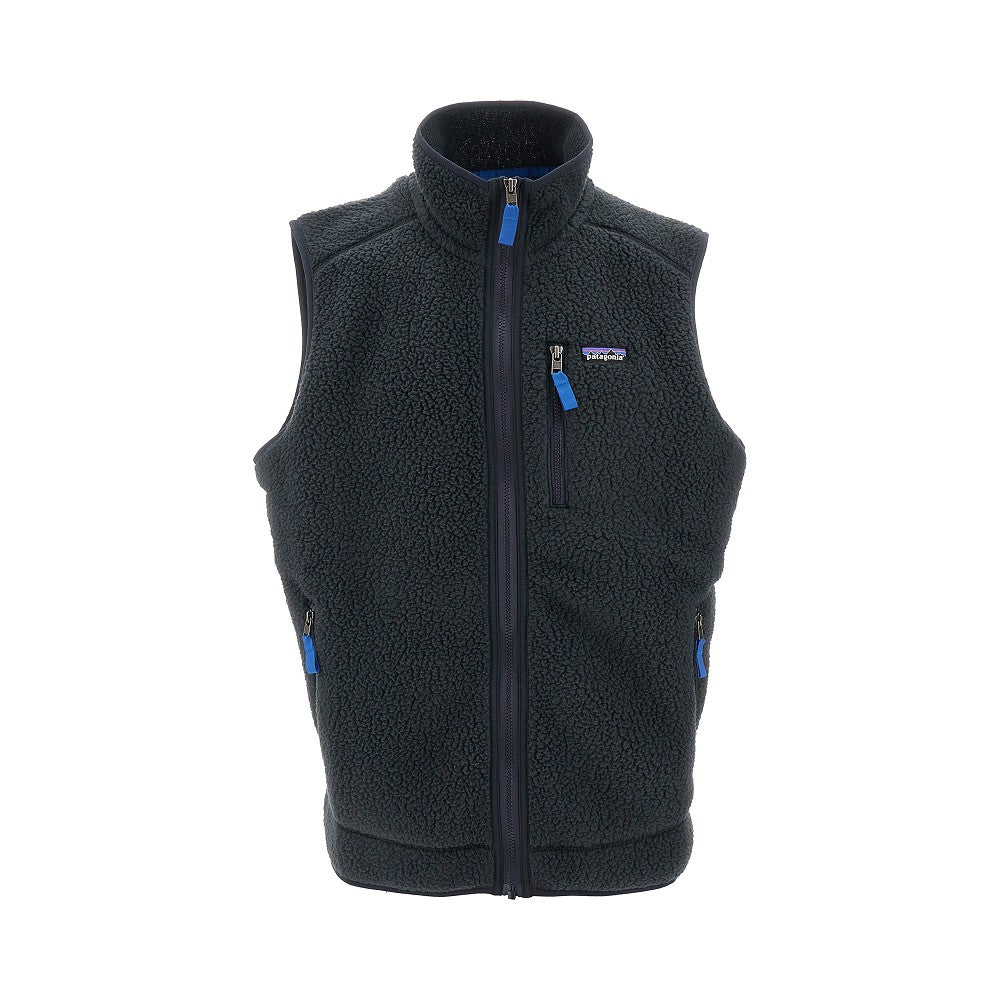 Gilet in pile &#39;Retro&#39;