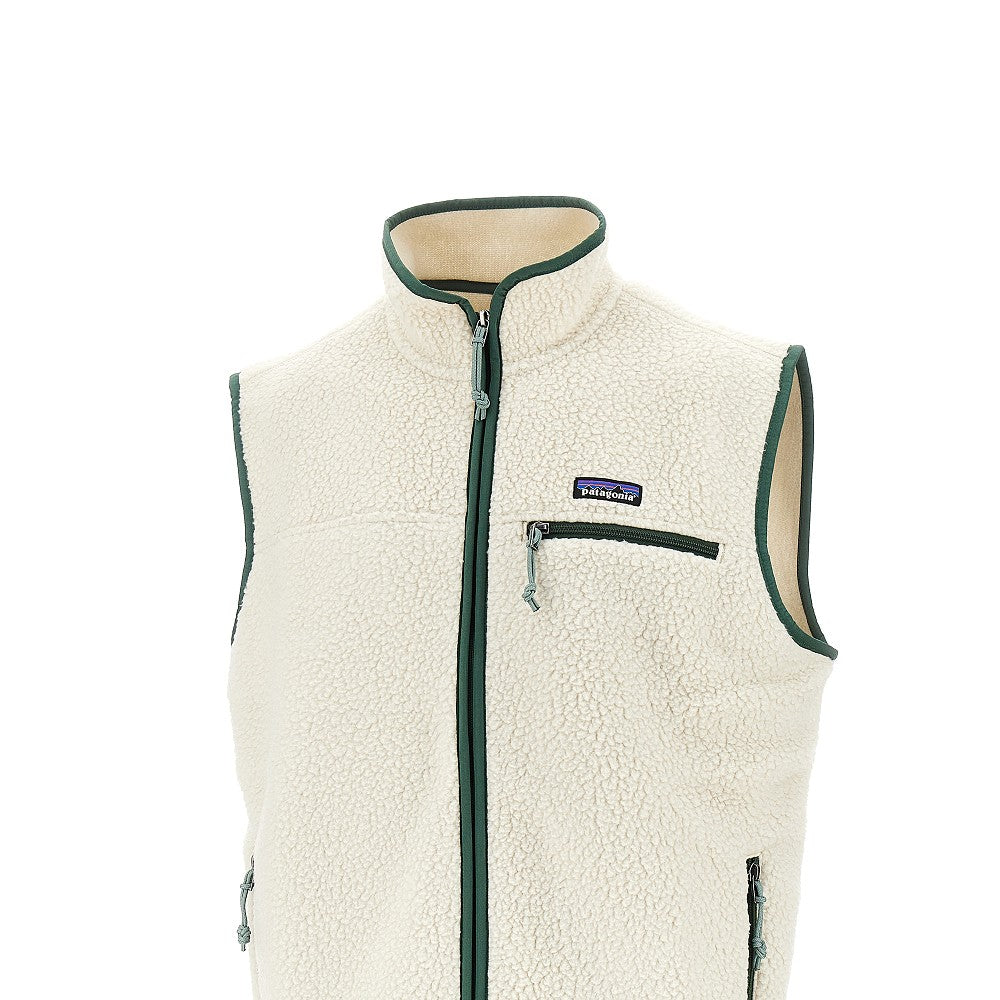 Gilet in pile 'Retro'