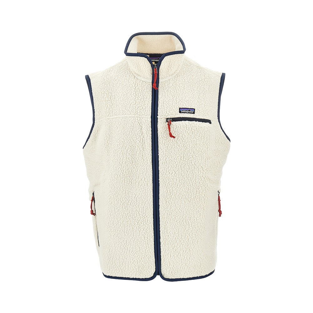 'Retro' fleece vest
