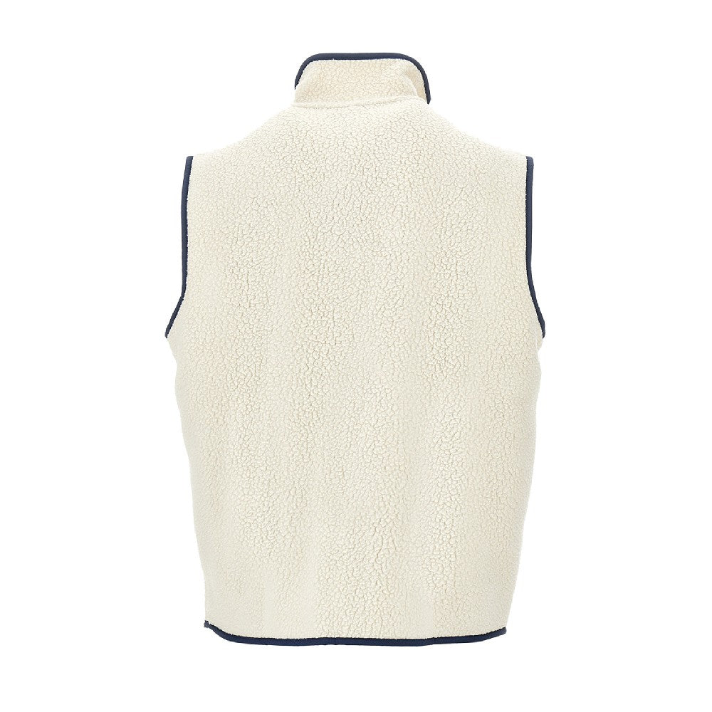 'Retro' fleece vest